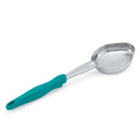 Vollrath 62177 6 oz Solid Spoodle - Teal Poly Handle, Stainless thumbnail 8