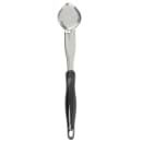 Vollrath 6412120 1 oz Oval Solid Spoodle - Black Nylon Handle, Heavy-Duty, Stainless Steel thumbnail 4