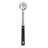 Vollrath 6412120 1 oz Oval Solid Spoodle - Black Nylon Handle, Heavy-Duty, Stainless Steel thumbnail 6