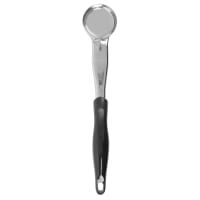 Vollrath 6412120 1 oz Oval Solid Spoodle - Black Nylon Handle, Heavy-Duty, Stainless Steel thumbnail 7