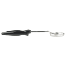 Vollrath 6412220 2 oz Oval Solid Spoodle - Black Nylon Handle, Heavy-Duty, Stainless Steel thumbnail 3
