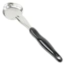 Vollrath 6412320 3 oz Oval Solid Spoodle - Black Nylon Handle, Heavy-Duty, Stainless Steel thumbnail 2