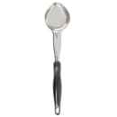 Vollrath 6412320 3 oz Oval Solid Spoodle - Black Nylon Handle, Heavy-Duty, Stainless Steel thumbnail 4