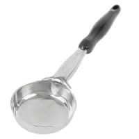 Vollrath 6412620 6 oz Oval Solid Spoodle - Black Nylon Handle, Heavy-Duty, Stainless Steel thumbnail 6