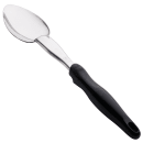 Vollrath 64130 14" Heavy-Duty Solid Spoon - Black Nylon Handle thumbnail 3