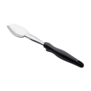 Vollrath 64136 14" Heavy-Duty 3 Sided Solid Spoon - Black Nylon Handle thumbnail 2
