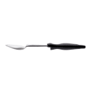 Vollrath 64136 14" Heavy-Duty 3 Sided Solid Spoon - Black Nylon Handle thumbnail 3