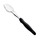 Vollrath 64138 14" Heavy-Duty 3 Sided Perforated Spoon - Black Nylon Handle thumbnail 2