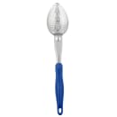 Vollrath 6414230 14" Heavy-Duty Perforated Spoon - Blue Nylon Handle thumbnail 2
