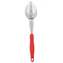 Vollrath 6414240 14" Heavy-Duty Perforated Spoon - Red Nylon Handle thumbnail 2