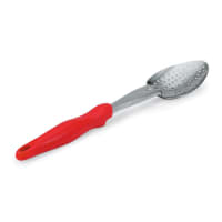 Vollrath 6414270 14" Heavy-Duty Perforated Spoon - Green Nylon Handle thumbnail 5