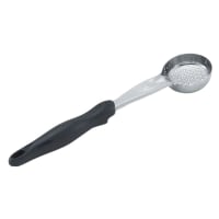 Vollrath 6422220 2 oz Oval Perforated Spoodle - Black Nylon Handle, Heavy-Duty, Stainless Steel thumbnail 7