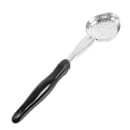 Vollrath 6422320 3 oz Oval Perforated Spoodle - Black Nylon Handle, Heavy-Duty, Stainless Steel thumbnail 2