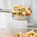 Vollrath 6432230 2 oz Round Perforated Spoodle - Blue Nylon Handle, Heavy-Duty, Stainless Steel thumbnail 5