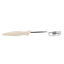Vollrath 6432335 3 oz Round Perforated Spoodle - Ivory Nylon Handle, Heavy-Duty, Stainless Steel thumbnail 2