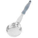 Vollrath 6432445 4 oz Round Perforated Spoodle - Gray Nylon Handle, Heavy-Duty, Stainless Steel thumbnail 2