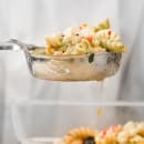 Vollrath 6432445 4 oz Round Perforated Spoodle - Gray Nylon Handle, Heavy-Duty, Stainless Steel thumbnail 5