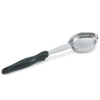 Vollrath 6432620 6 oz Round Perforated Spoodle - Black Nylon Handle, Heavy-Duty, Stainless Steel thumbnail 6