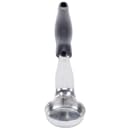 Vollrath 6433120 1 oz Round Solid Spoodle - Black Nylon Handle, Heavy-Duty, Stainless Steel thumbnail 4