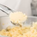 Vollrath 6433120 1 oz Round Solid Spoodle - Black Nylon Handle, Heavy-Duty, Stainless Steel thumbnail 6