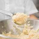 Vollrath 6433220 2 oz Round Solid Spoodle - Black Nylon Handle, Heavy-Duty, Stainless Steel thumbnail 6