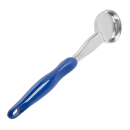 Vollrath 6433230 2 oz Round Solid Spoodle - Blue Nylon Handle, Heavy-Duty, Stainless Steel thumbnail 4