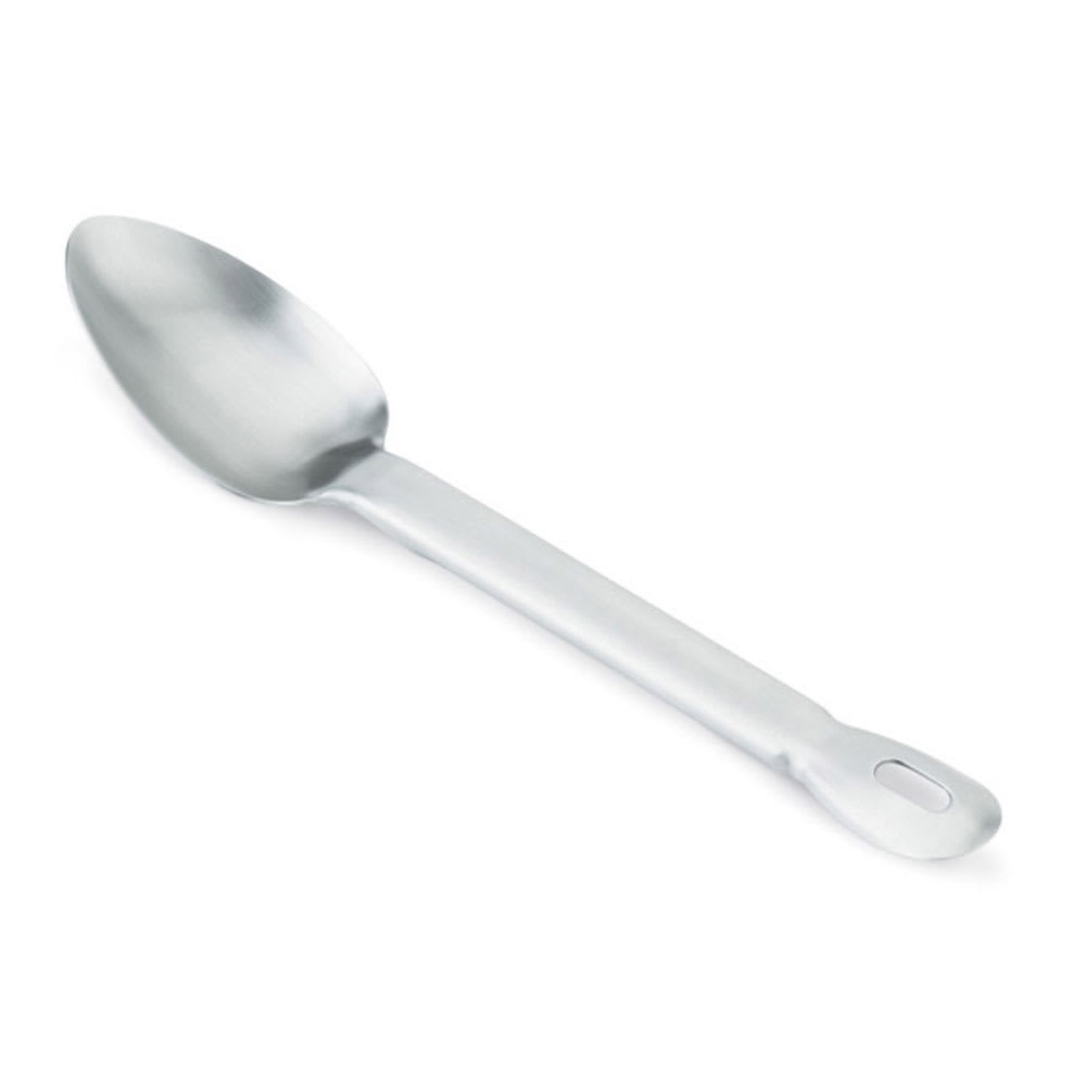 Vollrath 64403 13 1/4" Heavy-Duty Basting Spoon - Solid, Satin-Finish Stainless Steel