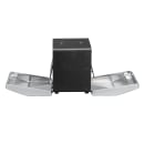 Vollrath 6509-06 Table-Type Napkin Dispenser - 2 Sided, Chrome Face, Black thumbnail 5