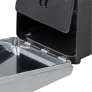 Vollrath 6509-06 Table-Type Napkin Dispenser - 2 Sided, Chrome Face, Black thumbnail 6