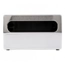 Vollrath 6513-06 Counter-Type Napkin Dispenser - Chrome-Plated Face, Black thumbnail 2