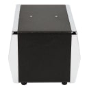 Vollrath 6515-06 Table-Type Napkin Dispenser - 2 Sided, Chrome-Plated Face, Black thumbnail 3