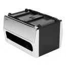 Vollrath 6515-06 Table-Type Napkin Dispenser - 2 Sided, Chrome-Plated Face, Black thumbnail 4