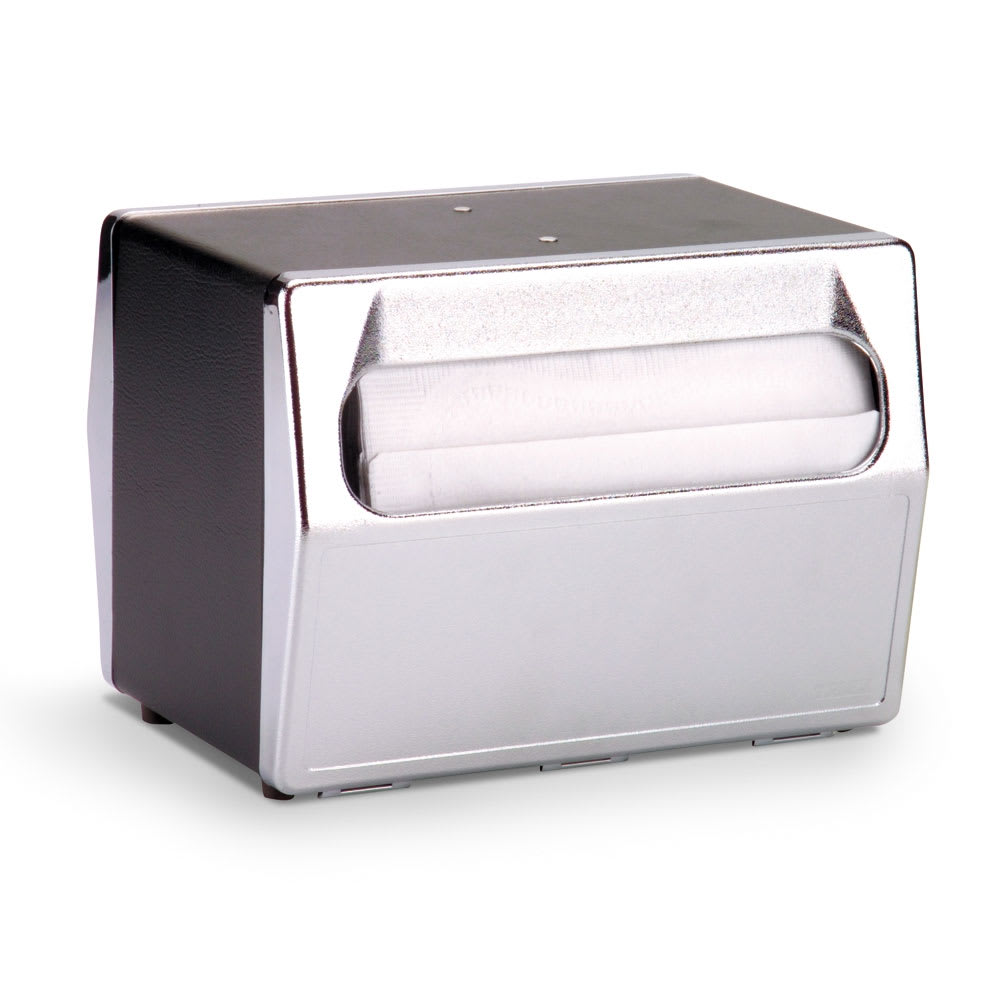 Vollrath 6516-06 Table-Type Napkin Dispenser - 2 Sided, Black