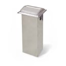 Vollrath 6525-28 In-Counter Napkin Dispenser - 500 Capacity, Chrome Faceplate, Stainless thumbnail 2