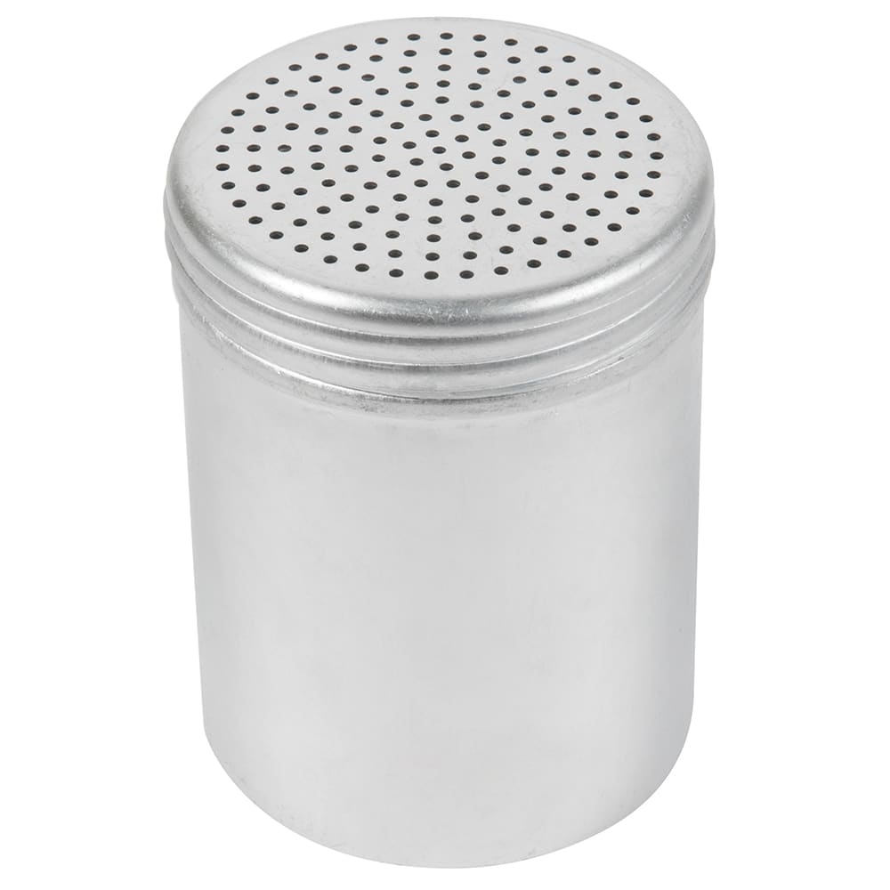 Vollrath 68181 10 oz Dredge w/ Large Holes, Aluminum