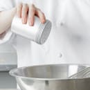 Vollrath 68181 10 oz Dredge w/ Large Holes, Aluminum thumbnail 7