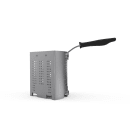 Vollrath 682114B 6" Triangular Wear-Ever® Pasta Inset - Stainless Steel thumbnail 2