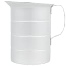 Vollrath 68352 4 qt Measure with Lip - Aluminum thumbnail 3