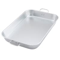 Vollrath 68369 8 1/8 qt Baking/Roasting Pan - Loop Handles, 18 9/16x12 9/16x2 1/8" Aluminum thumbnail 8