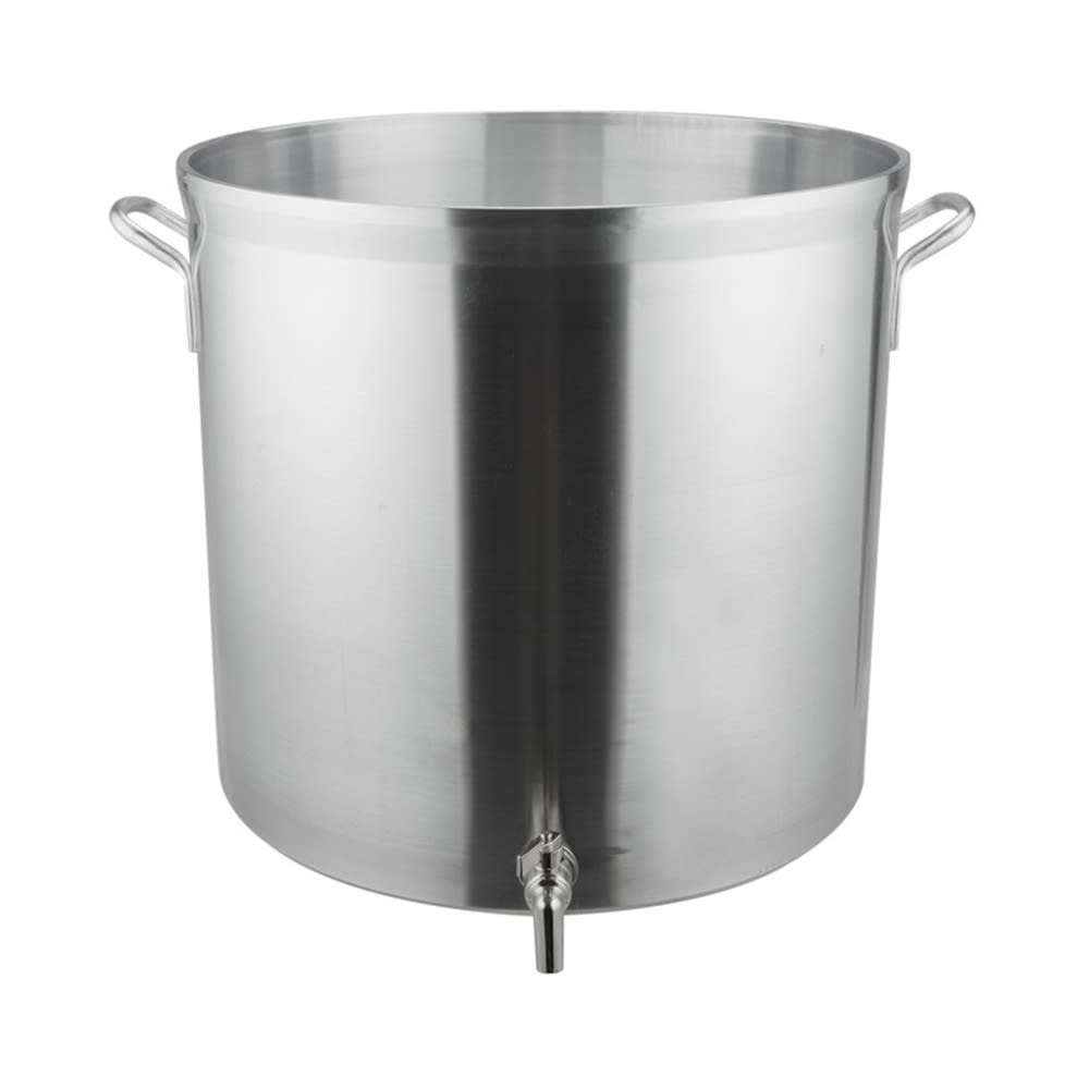 Vollrath 68691 100 qt Wear-Ever® Classic Select® Aluminum Stock Pot w/ Faucet