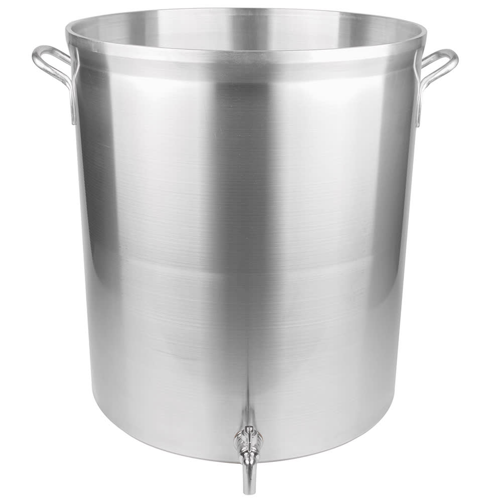Vollrath 68701 120 qt Wear-Ever® Classic Select® Aluminum Stock Pot w/ Faucet