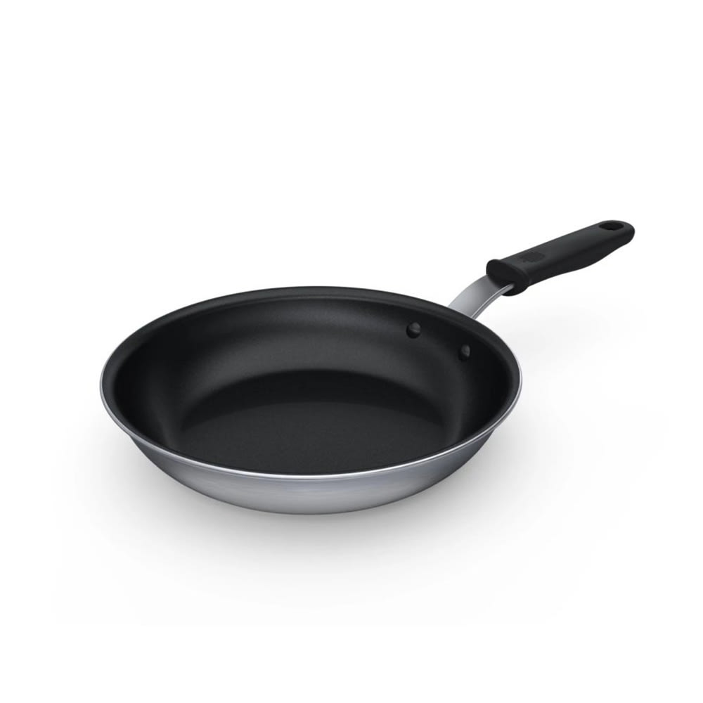 Vollrath 692412 12" Tribute® Non-Stick Stainless Steel Frying Pan w/ Hollow Silicone Handle - Induction Ready