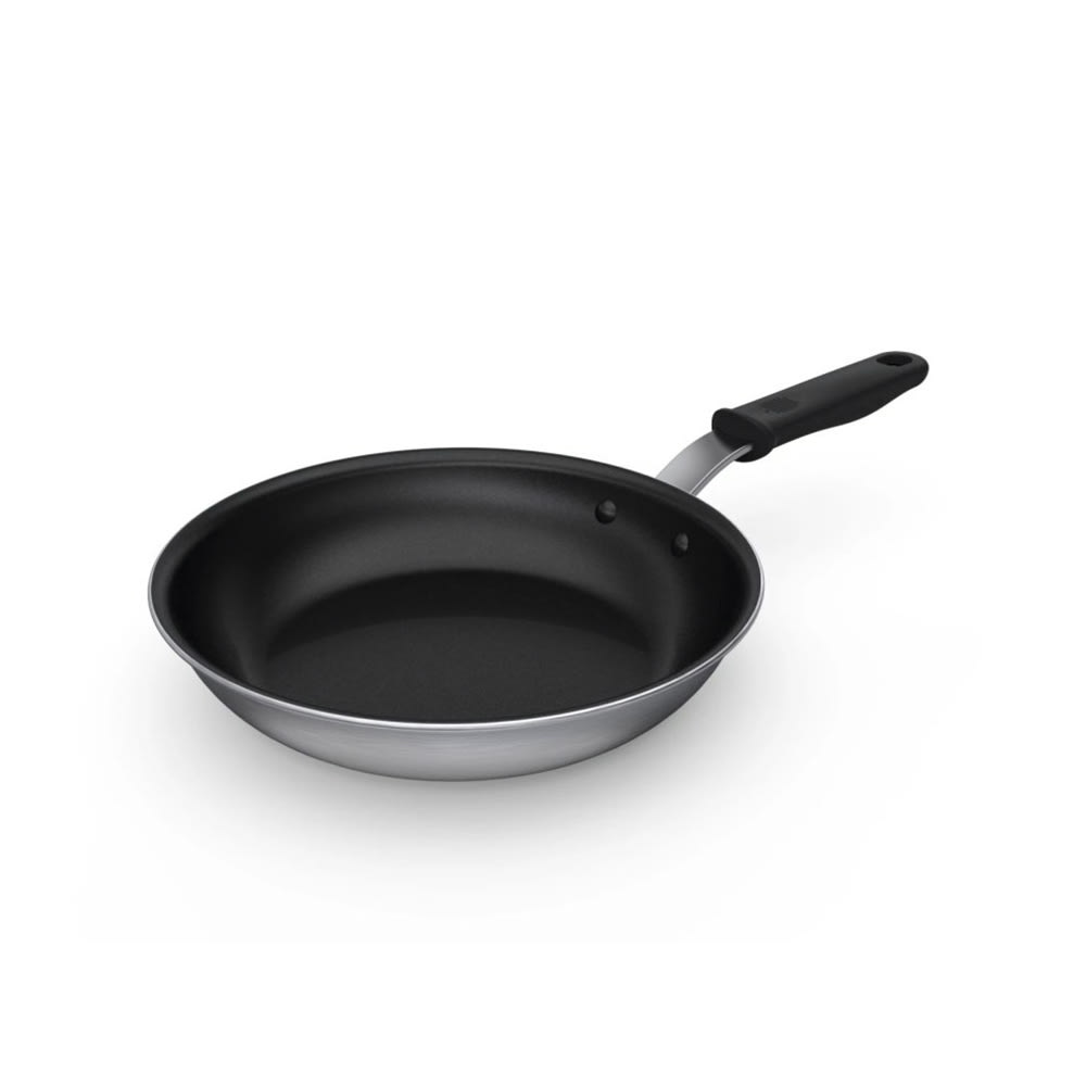 Vollrath 692414 14" Tribute® Non-Stick Stainless Steel Frying Pan w/ Hollow Silicone Handle - Induction Ready