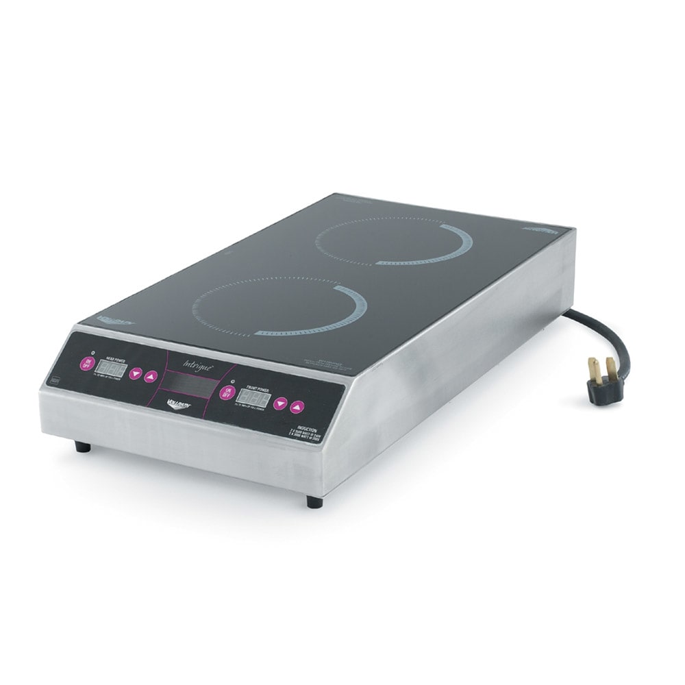 Vollrath 69507 Ultra Series Countertop Induction Cooktop w/ (2) Burners, 208-240v/1ph