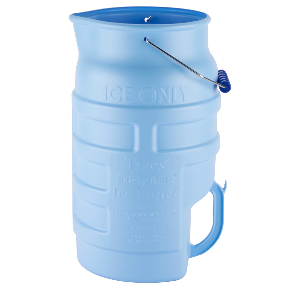 Vollrath 7001 Round Ice Tote w/ 5 3/4 gal Capacity, Blue