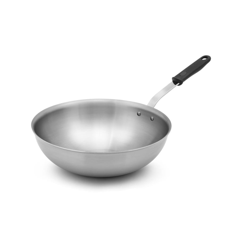 Vollrath 702114 14" Tribute® Stainless Steel Stir Fry Pan - Induction Ready