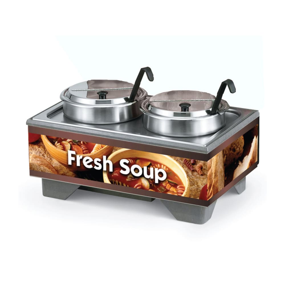 Vollrath 720202003 Full Size Soup Merchandiser Base - Country Kitchen, 7 qt Accessories, 120v
