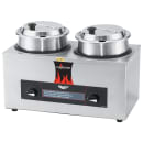 Vollrath 72040 (2) 4 1/8 qt Countertop Soup Warmer w/ Thermostatic Controls, 120v thumbnail 2