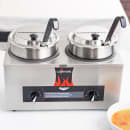 Vollrath 72040 (2) 4 1/8 qt Countertop Soup Warmer w/ Thermostatic Controls, 120v thumbnail 5