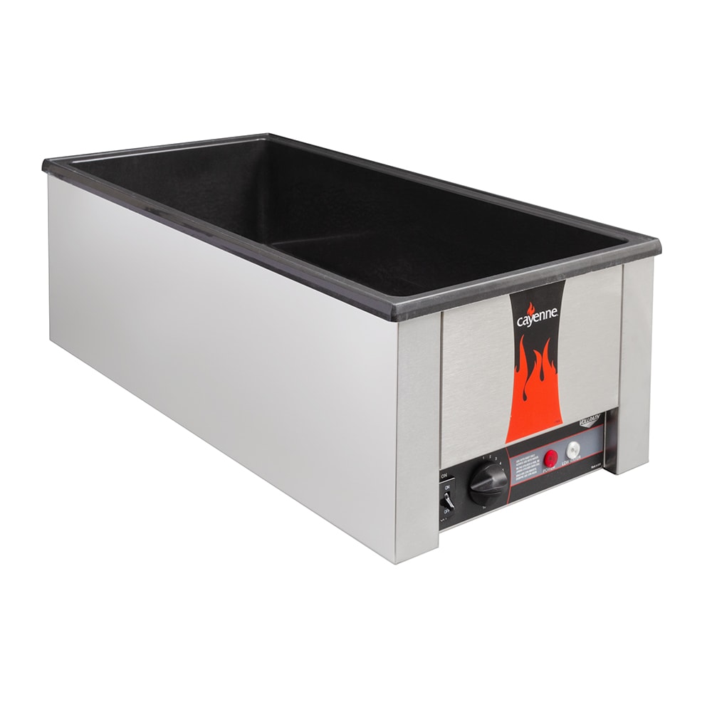 Vollrath 72050 Countertop Food Warmer - Wet w/ (4) 1/3 Pan Wells, 120v